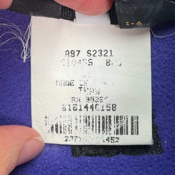 Vintage 90s REI Jacket Men's Size XL Full Zip Fleece Pullover Polartec READ - Picture 7 of 12